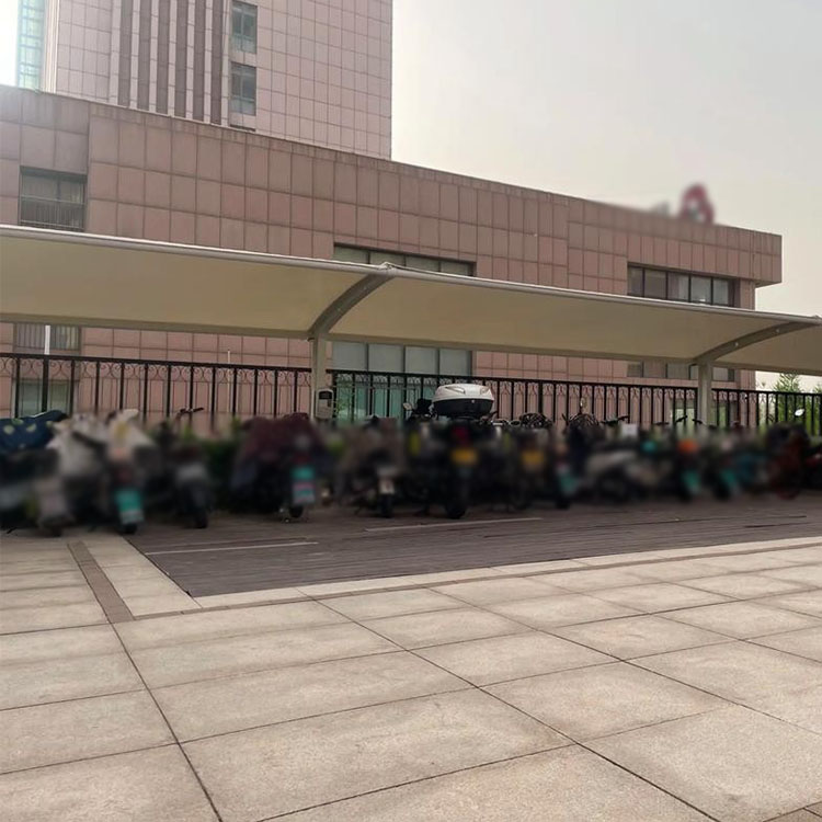 瑞丽市膜结构电动车棚